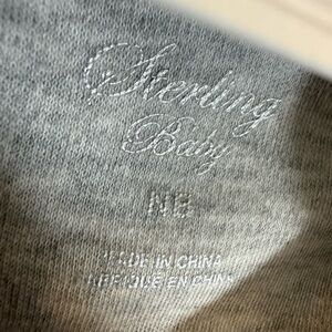 Sterling Baby Soft Gray Bodysuit